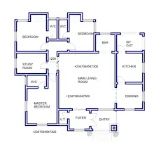 3 Bedroom Flat in Isolo