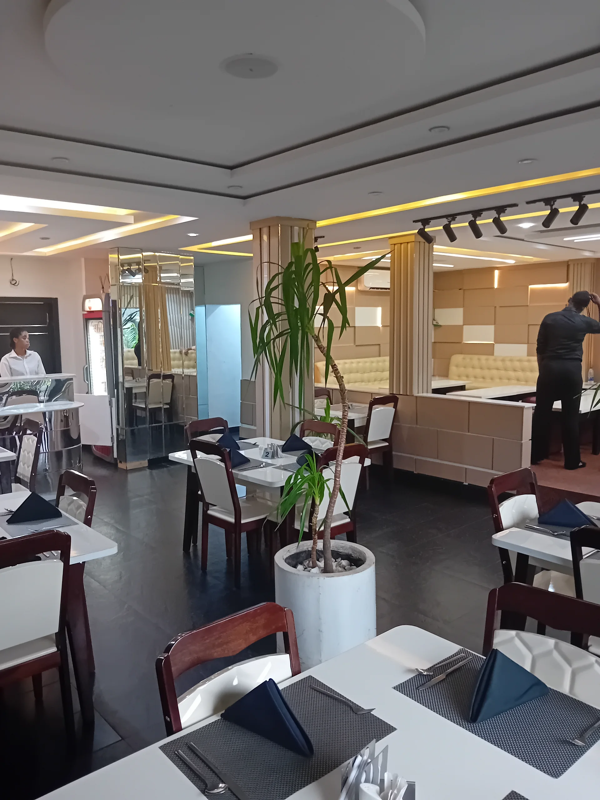 Black Rock Restaurant & Lounge, Located in Ikeja Gra, Offers A Refined Setting for Social Gatherings, Private Celebrations, Corporate Get-Togethers, Birthday Parties, Dinners, and Other Special Occasions. The Venue Provides A Well-Arranged Indoor Space With A Contemporary Lounge Atmosphere, Suitable for Guests Who Want to Combine Dining, Entertainment, and Event Hosting in One Location.